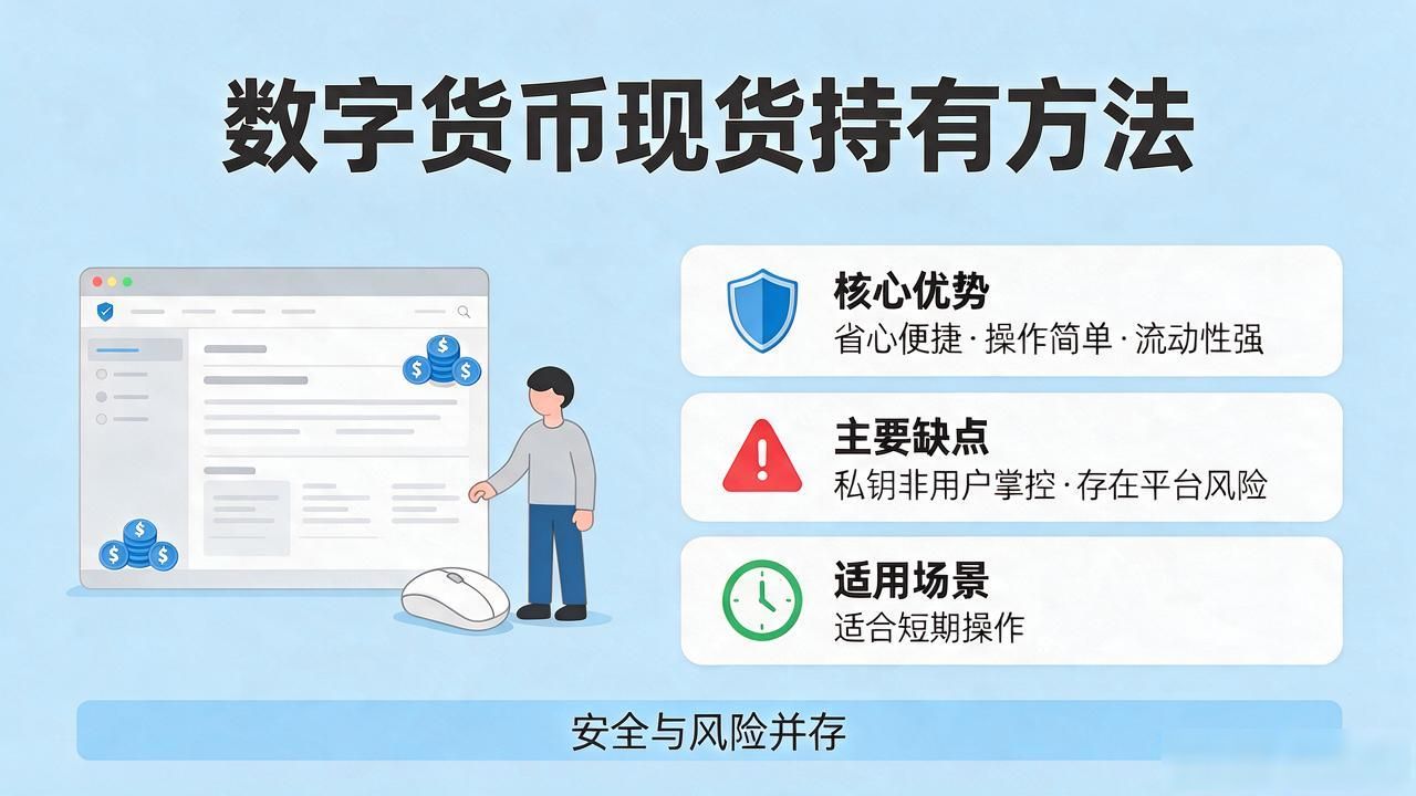 数字货币如何持有现货：三种实用方法完全指南