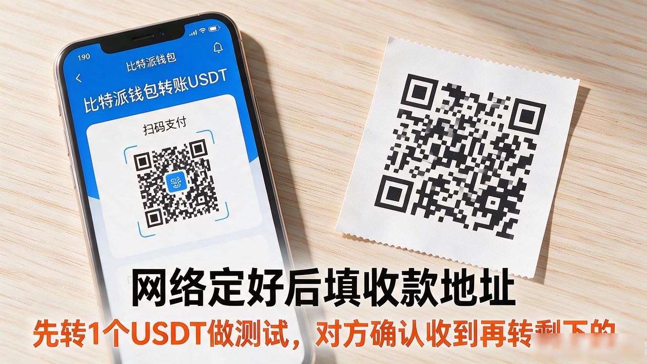 比特派钱包怎么转账USDT到别的钱包，记住网络和地址这两点就够