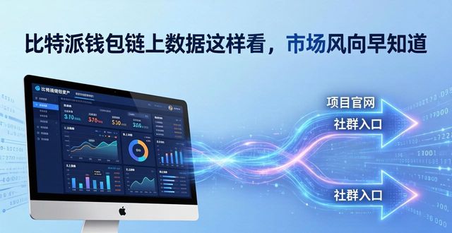 比特派钱包链上数据这样看,市场风向早知道